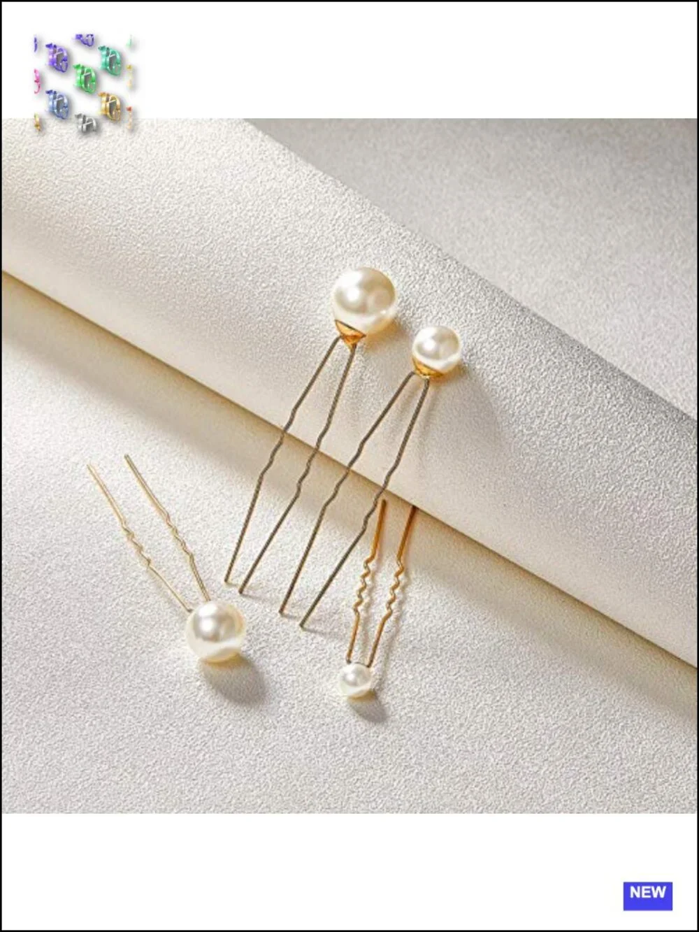 18-Piece Pearl Bridal Hair Pins Set Wedding Hair Accessories